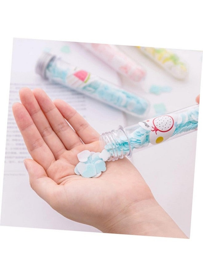 SHARK WAVE SHARKWAVE Portable Paper Soap Sheets in Test Tube Container, Multi-Color, Travel-Size Hand Soap (1) - Image 1