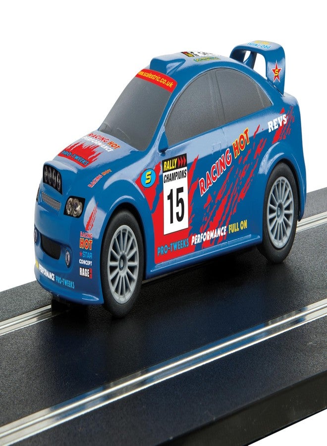 Scalextric Start Rally Style Car Pro Tweeks Racing 1:32 Slot Race Car C4115 , Blue