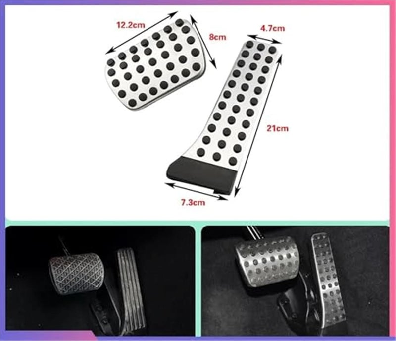 Wivplex Car Pedal Pad Set for Benz Models - Image 2
