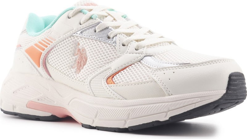 U.S. Polo Assn. BASE. Polo Assn. Felıx Wmn 4fx Beige Women's Sneaker  - Image 2