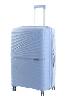 CROSSLAND Unbreakable Large Size Trolley Luggage With TSA Lock,4 Silent Move Spinners Wheels, Double Expandable Zipper - 28 Inch
