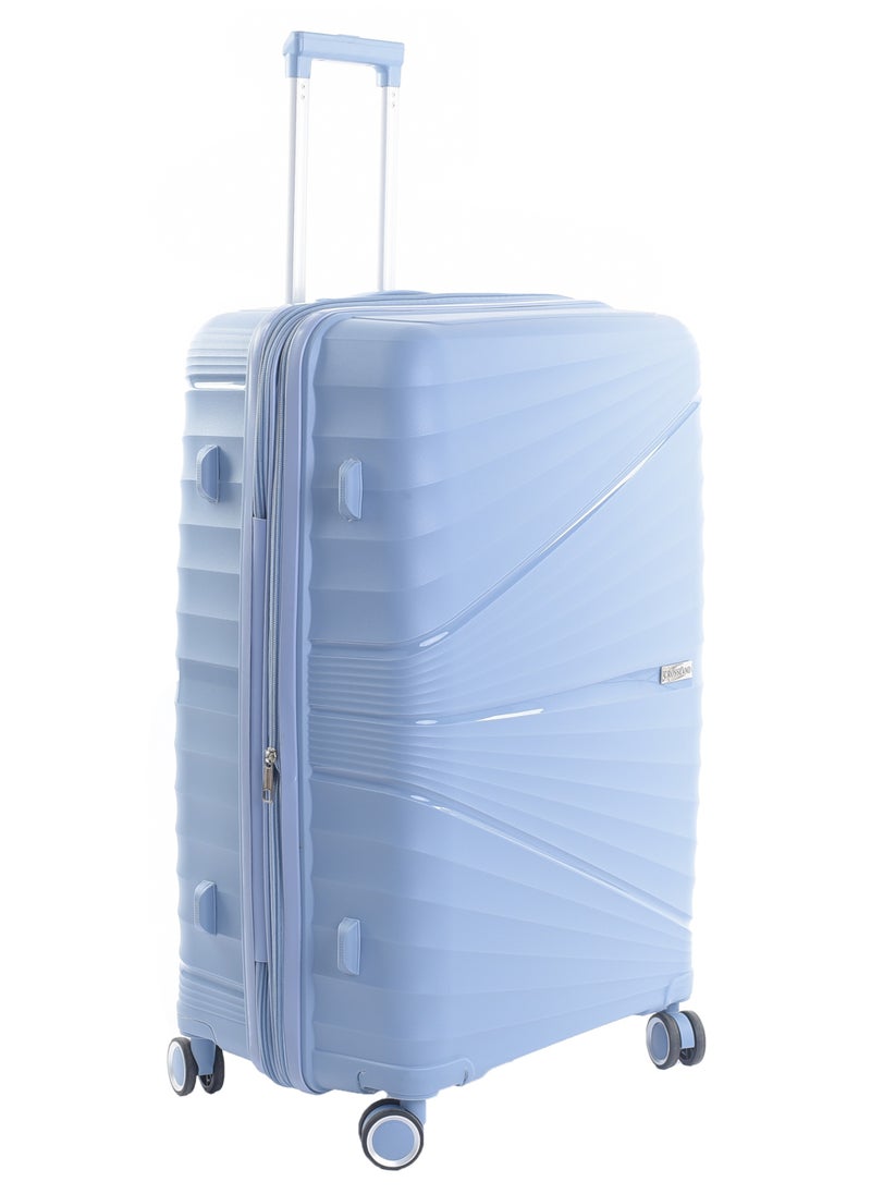 Crossland - CROSSLAND Unbreakable Large Size Trolley Luggage With TSA Lock,4 Silent Move Spinners Wheels, Double Expandable Zipper - 28 Inch - Image 1