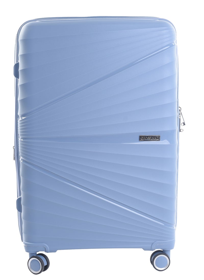 Crossland - CROSSLAND Unbreakable Large Size Trolley Luggage With TSA Lock,4 Silent Move Spinners Wheels, Double Expandable Zipper - 28 Inch - Image 1