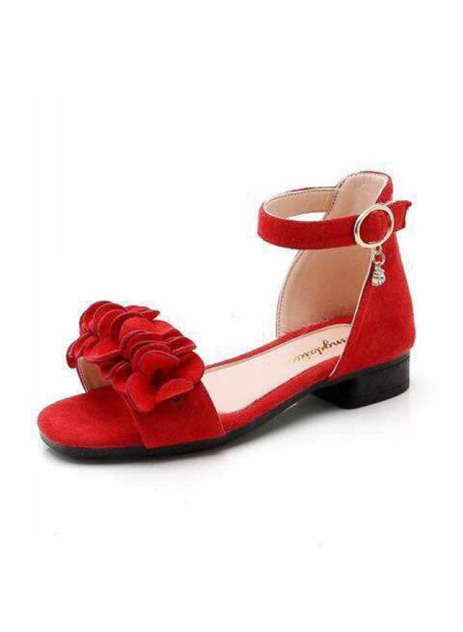 Latest Girls Sandals Summer Children's Female Students Sandals High Heel Princess Sandals Fashion Korean Casual Shoes