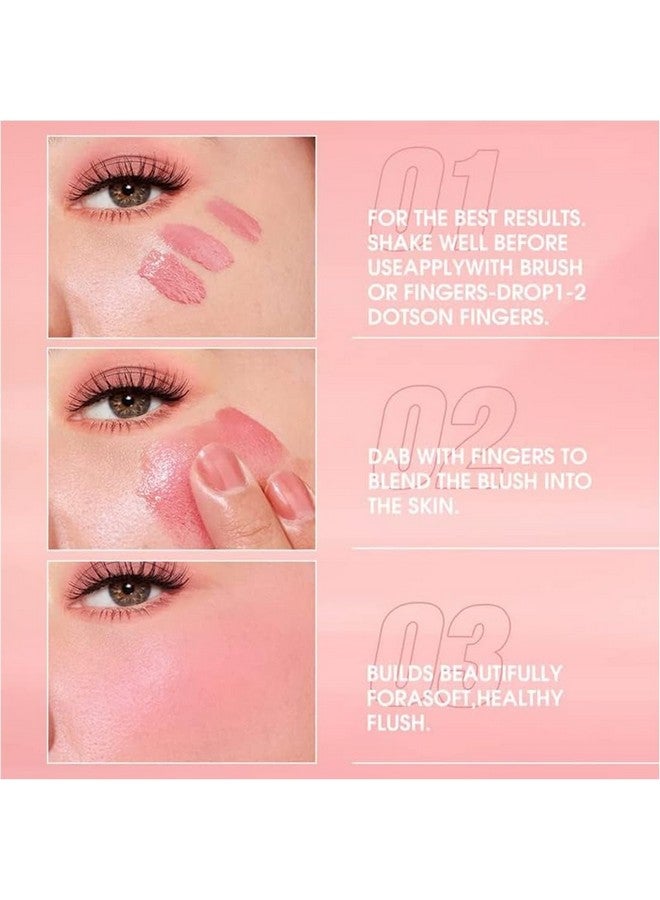 adbeni Imported Color Bloom Liquid Blush | Long-Lasting Matte Finish, Waterproof Formula, Shade-04 - Image 5