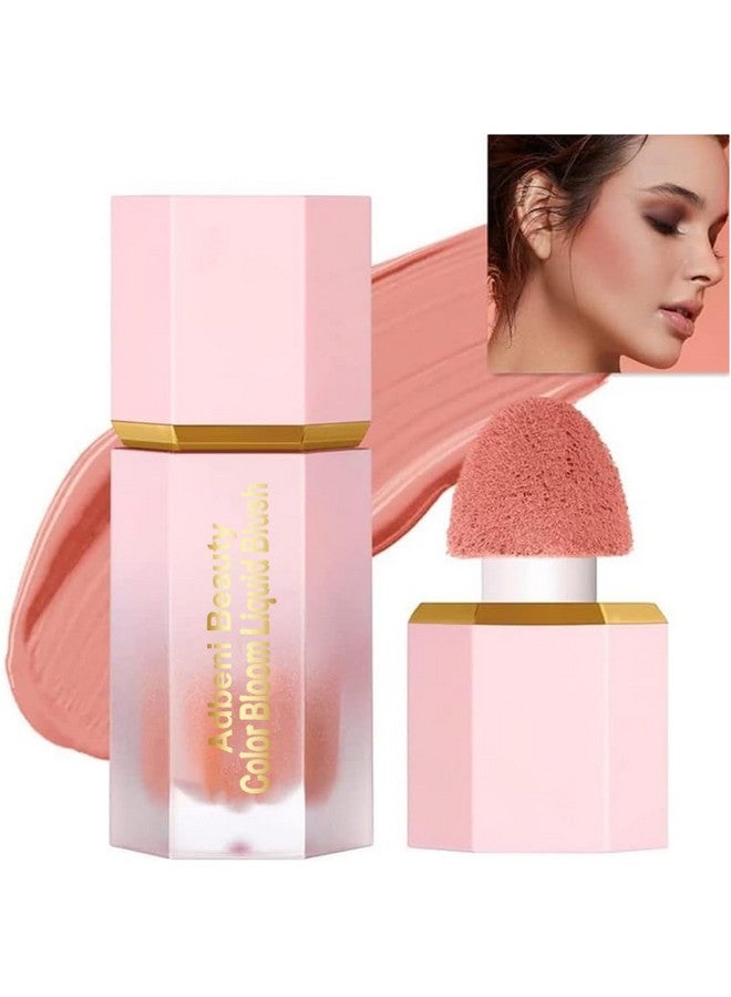 adbeni Imported Color Bloom Liquid Blush | Long-Lasting Matte Finish, Waterproof Formula, Shade-04 - Image 1
