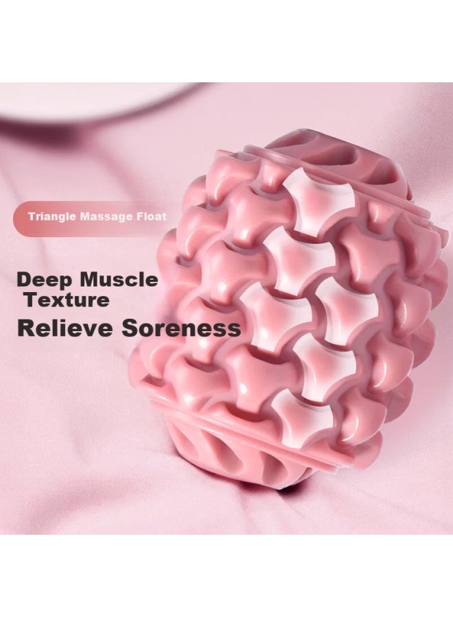 Duweike Duweike Circular Leg Clamp Massager Foam Shaft Fascia Ball Massage Stick Muscle Relaxation Calf Massage Roller Set  - Image 3