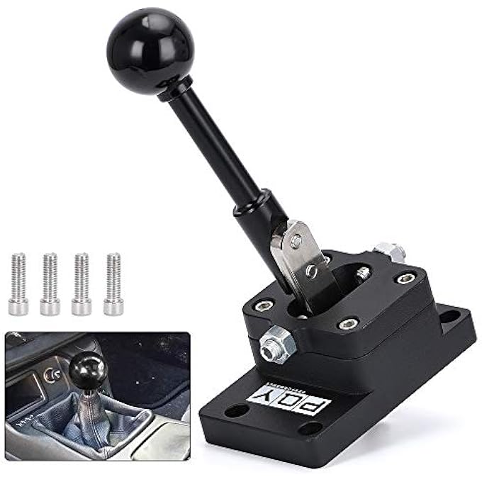 ريحني ناقل حركة T56 ب 6 سرعات قصير الرمية مع مقبض ناقل حركة قاعدة متوافق مع كامارو فايربيرد FBody LS1 أسود 9302 - Image 2