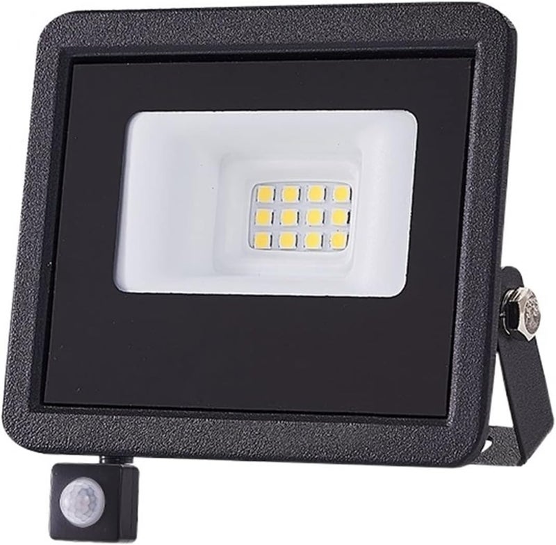 Outdoor LED PIR Motion Sensor Floodlight 100W Cold White Waterproof Spotlight For Garden Wall - Image 1