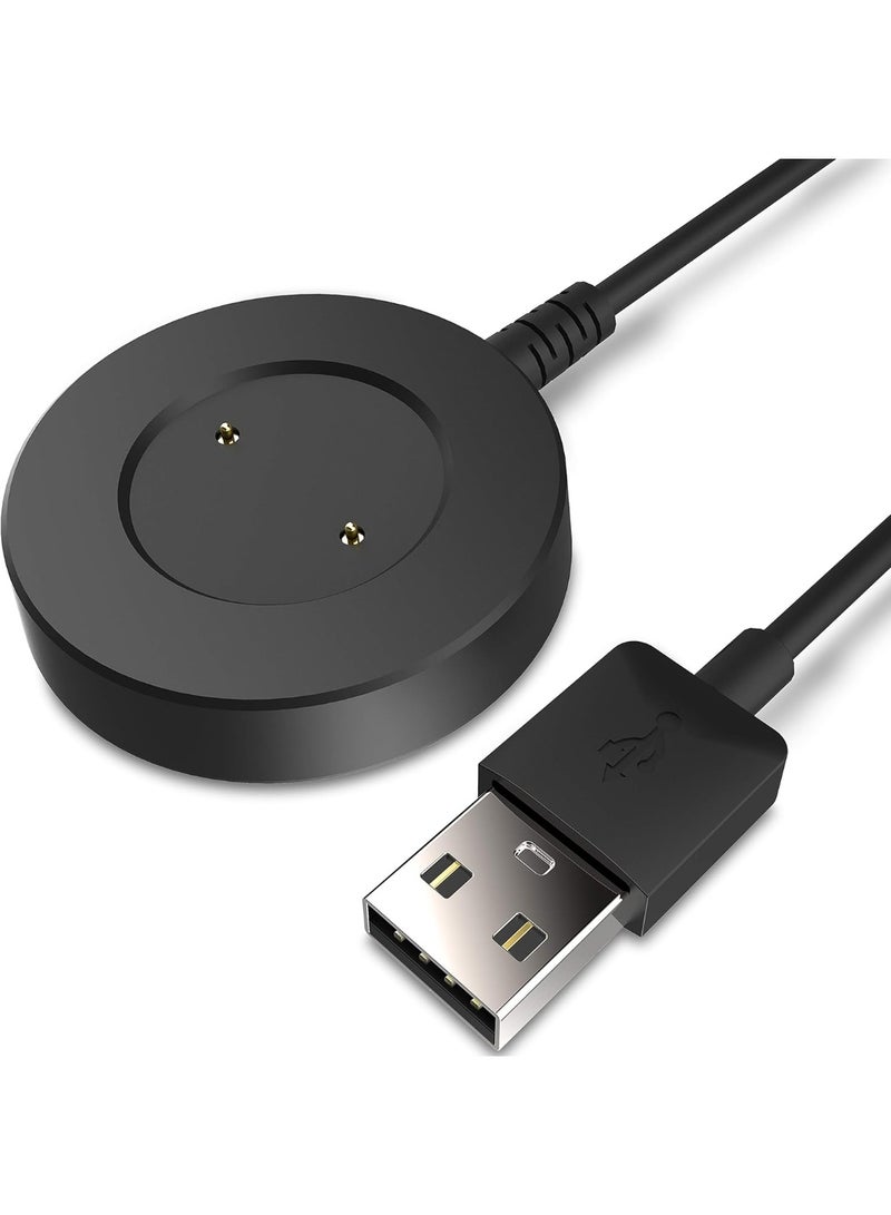 كابل شاحن USB بقاعدة لساعة هواوي واتش جي تي 2، أسود - Image 3