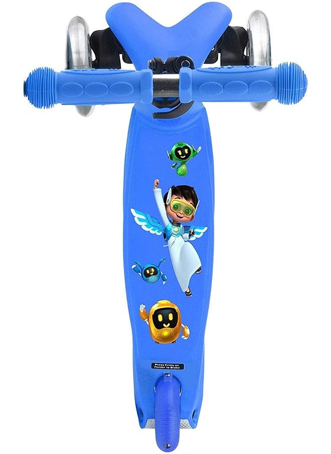Micro - Micro Mobility Expo 2020 Dubai Mascots Mini Micro Scooter Blue | Mini Scooter | Scooters | Kids Scooter | Expo Scooter | Scooter for Kids | Scooter for Boys - Image 1