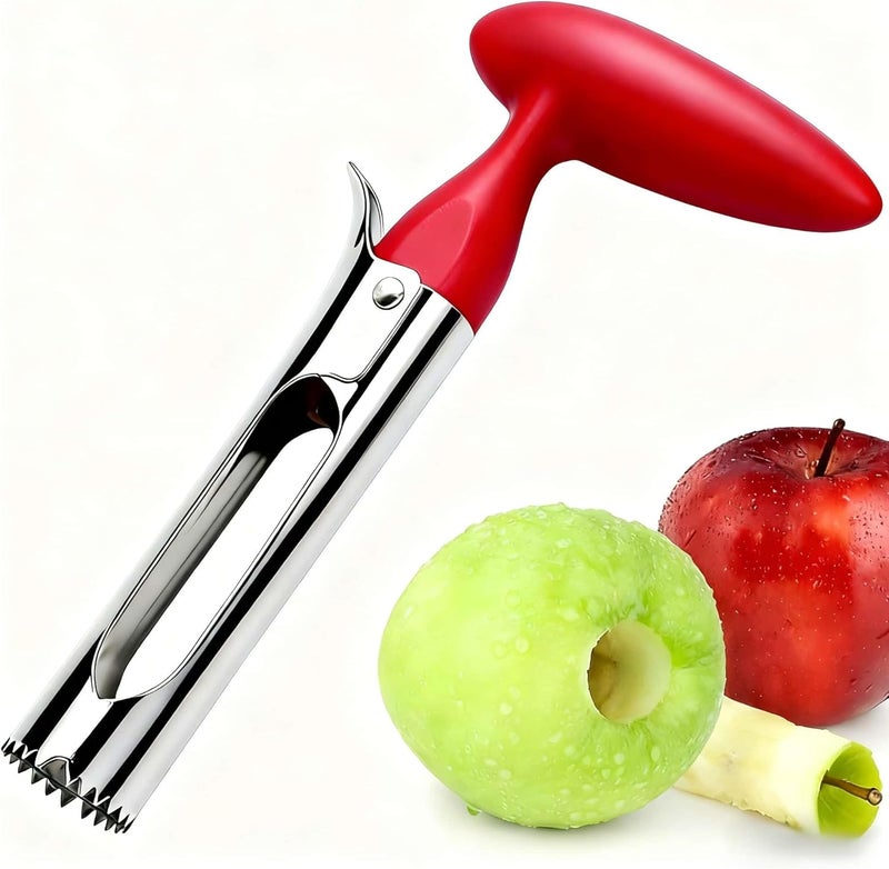 ZAFNAH Apple Corer Tool, Apple Core Removal, Stainless Steel Apple Core Remover Tool, Easy to Grip, Easy to Use - Image 1