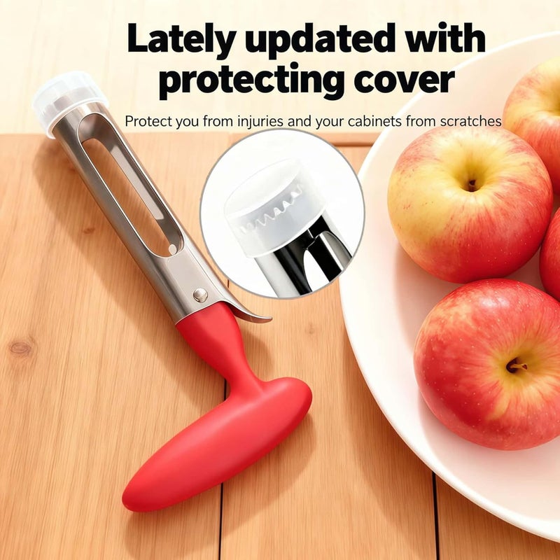 ZAFNAH Apple Corer Tool, Apple Core Removal, Stainless Steel Apple Core Remover Tool, Easy to Grip, Easy to Use - Image 2