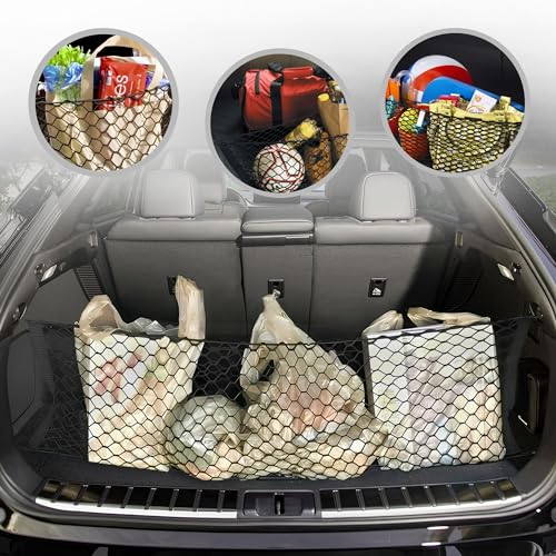 Envelope Style Automotive Elastic Trunk Mesh Cargo Net for Lexus RX 20162025 Premium Trunk Organizer and Storage Luggage Net for Crossover