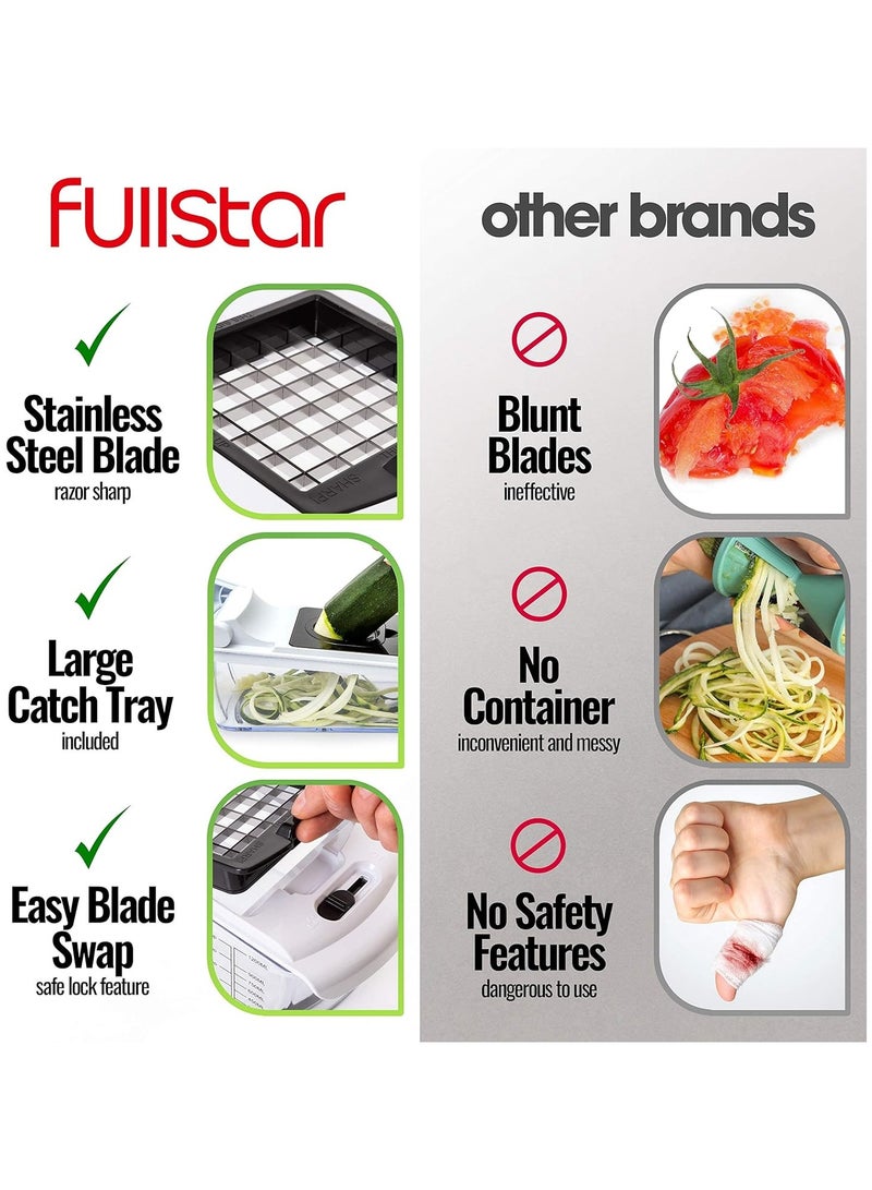 general Vegetable Chopper - Spiral Chopper - Onion Chopper with Container - Professional Food Chopper - Slicer Dicer - Image 2