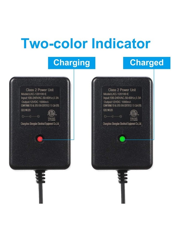 12V Charger For Kids Ride On Cars 12 V Battery Charger For Ride On Toys With Charging Indicator Light For Suv Electric Ride Toy Battery Supply Power Accessories