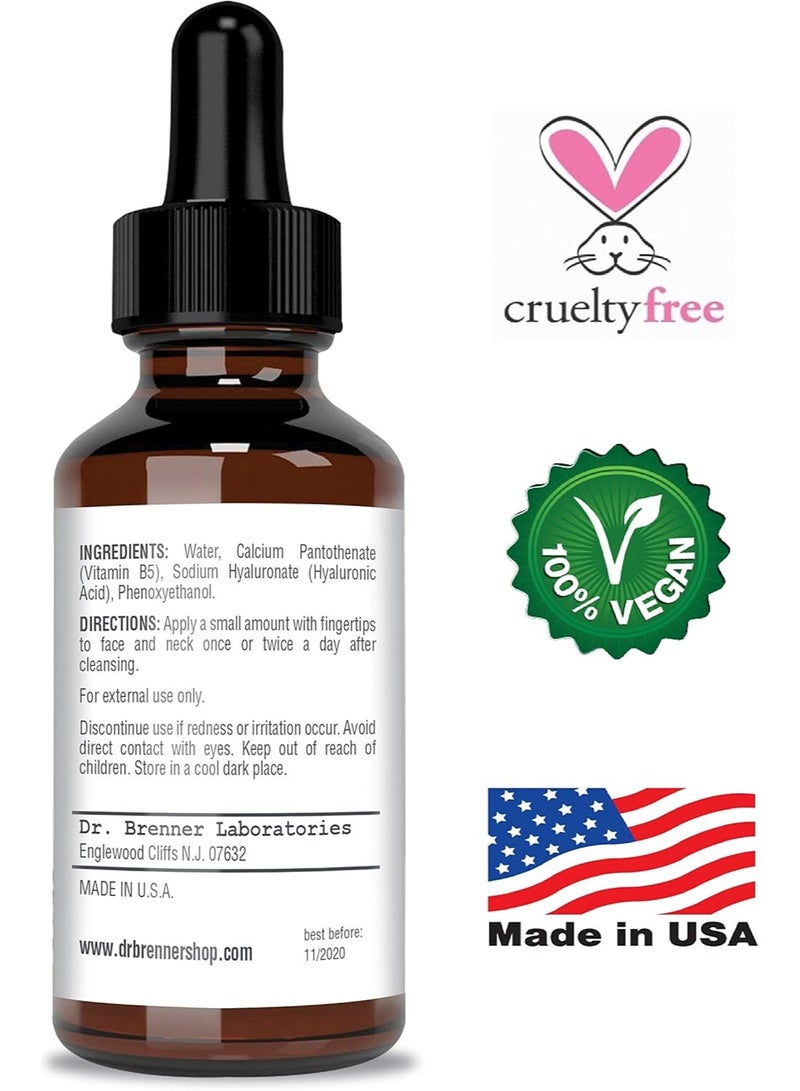 Dr Brenner Honest Hyaluronic Acid serum with vitamin B5 1oz 30ml  - Image 2