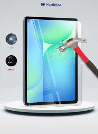 سامسونج جالاكسي تاب S10 FE 10.9 5G 2025 (10.9 بوصة) واقي شاشة زجاجي مقوى بغطاء كامل من سلسلة WTech Premium Series - شفاف - view 3
