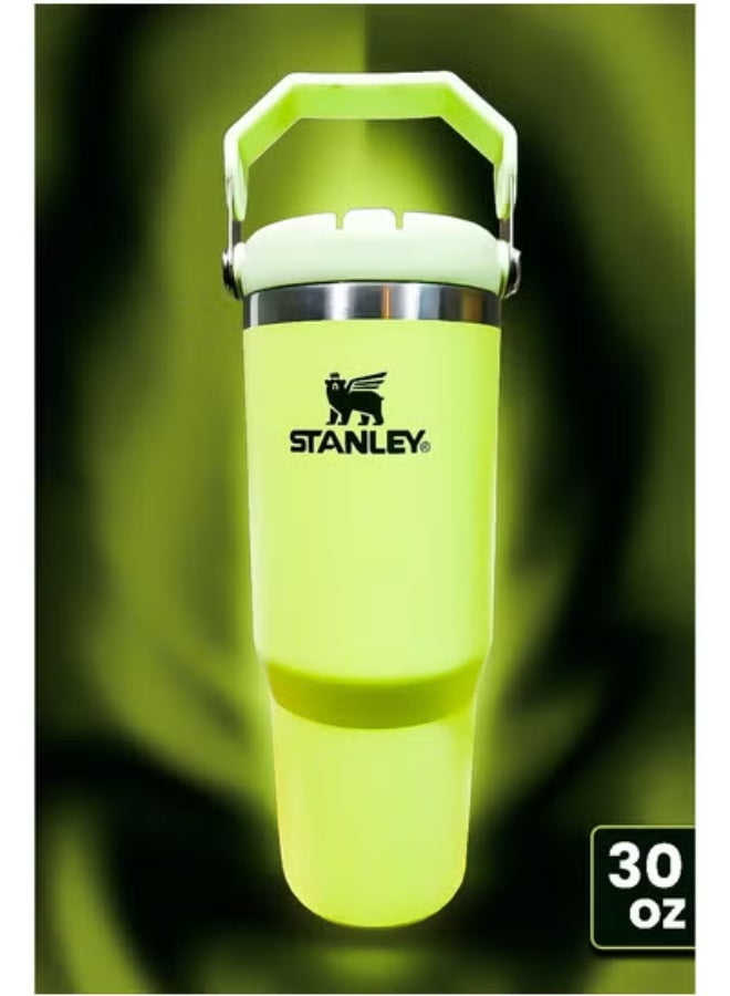 Stanley Limited Edition 30oz Stainless Steel Travel Tumbler with Reusable Straw | Double Wall Vacuum Insulation | Leakproof Flow-Style Lid | Keeps Drinks Hot for 16 Hours & Cold for 24 | Slim Base Fits Car Cup Holders | BPA Free, Dishwasher Safe & Eco Friendly - Image 1