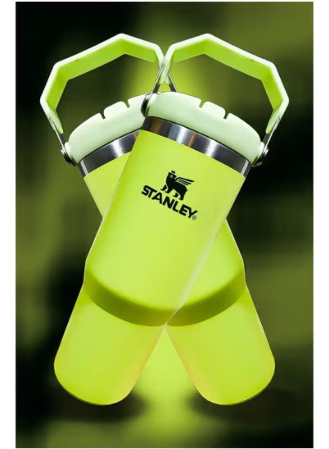 Stanley Limited Edition 30oz Stainless Steel Travel Tumbler with Reusable Straw | Double Wall Vacuum Insulation | Leakproof Flow-Style Lid | Keeps Drinks Hot for 16 Hours & Cold for 24 | Slim Base Fits Car Cup Holders | BPA Free, Dishwasher Safe & Eco Friendly - Image 3