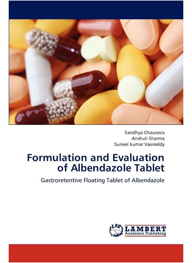 Formulation and Evaluation of Albendazole Tablet - pzsku/Z6685849EC6815B59EBD1Z/45/_/1737494933/30b5830f-2e30-4432-8d82-04a792ff5d39