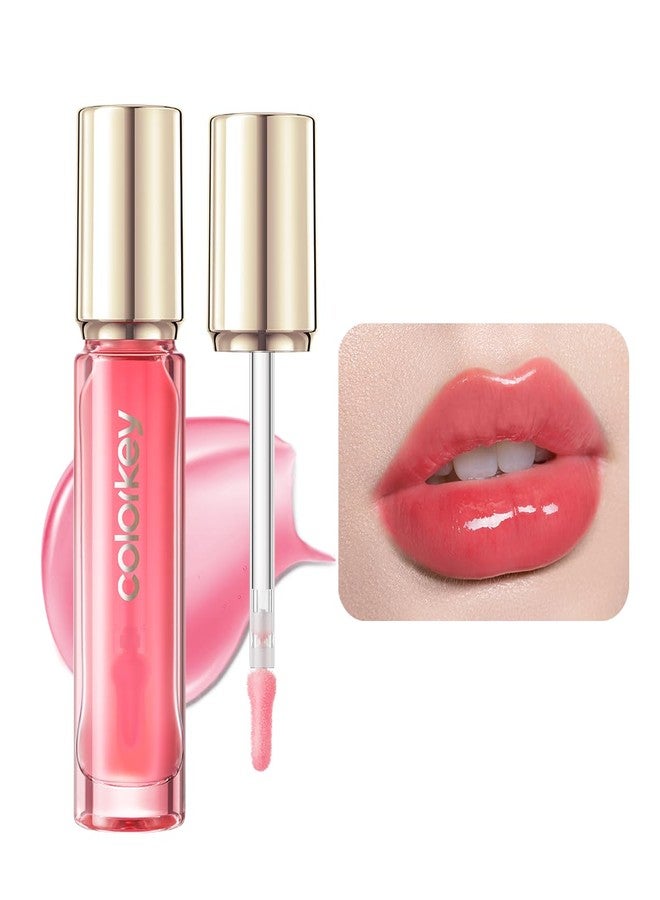 COLORKEY Water Color Changing Lip Oil, Transformative Lip Tint, Hydrating & Plumping, Long-Lasting, Non-Sticky, Water-Resistant, Enriched with Essential Oils (03) - Image 1