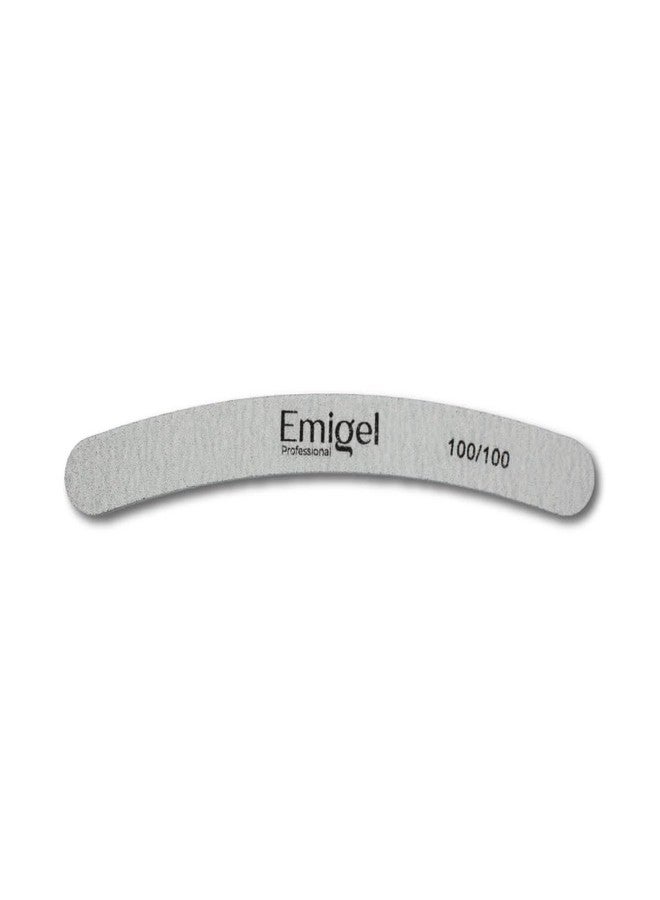 Emigel Nail Filer Banana Shape| Manicure Tool | Nail Professional Filer for Salons | (Pack of 5) - Image 1