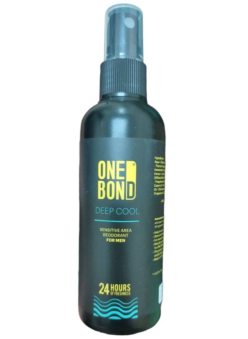 وان بوند ديب كول مُعطِّر ومزيل عرق للمناطق الحَميمية للرجال 100 مل