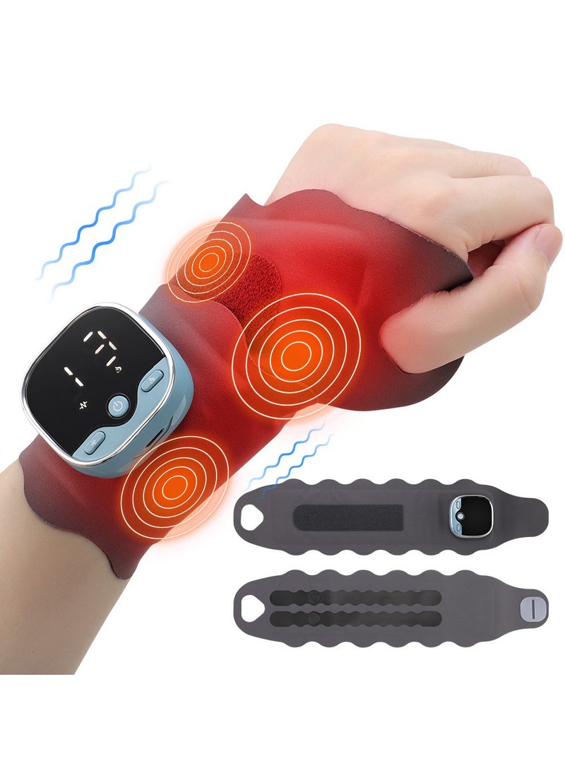 general Massage wrist guard for wrist sprain finger with adjustable massager USB hand massager - Image 1