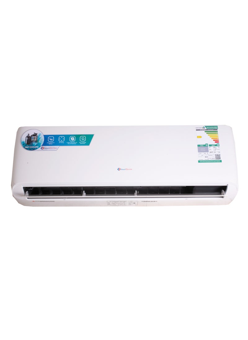 سمارت اليكتريك سمارت الكتريك مكيف هواء سبليت حار بارد 27000 وحدة حرارية 2.25 طن، موفر للطاقة، بدون ضوضاء، تنظيف تلقائي، مؤقت  - Image 2