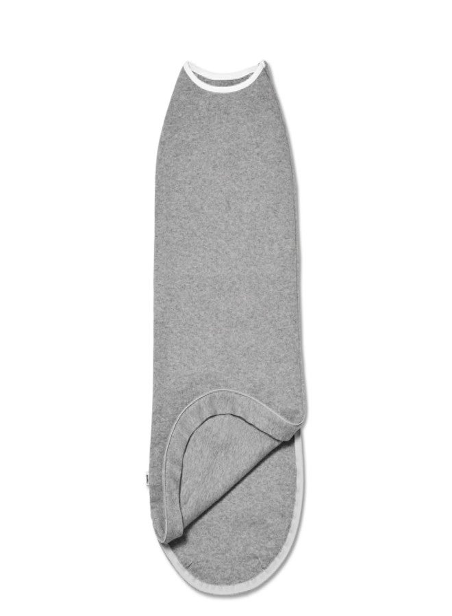 Nanit Sleep Wear Swaddle - Heather Grey - NB - Image 2