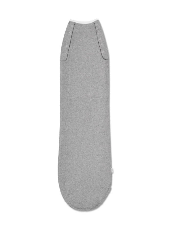 Nanit Sleep Wear Swaddle - Heather Grey - NB - Image 1