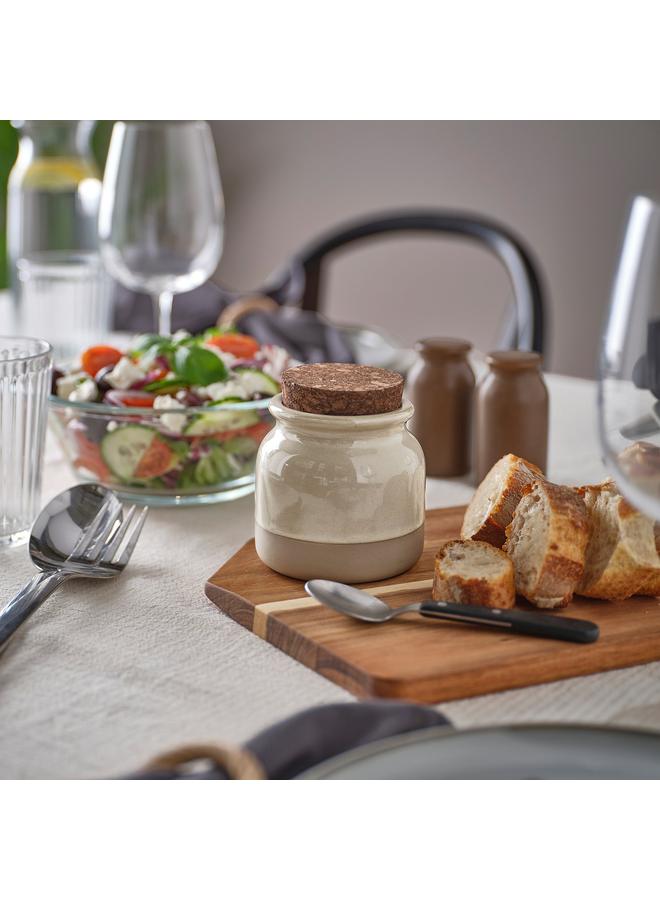 زبون جرة مع غطاء، بيج، 0.3 لتر - Image 5