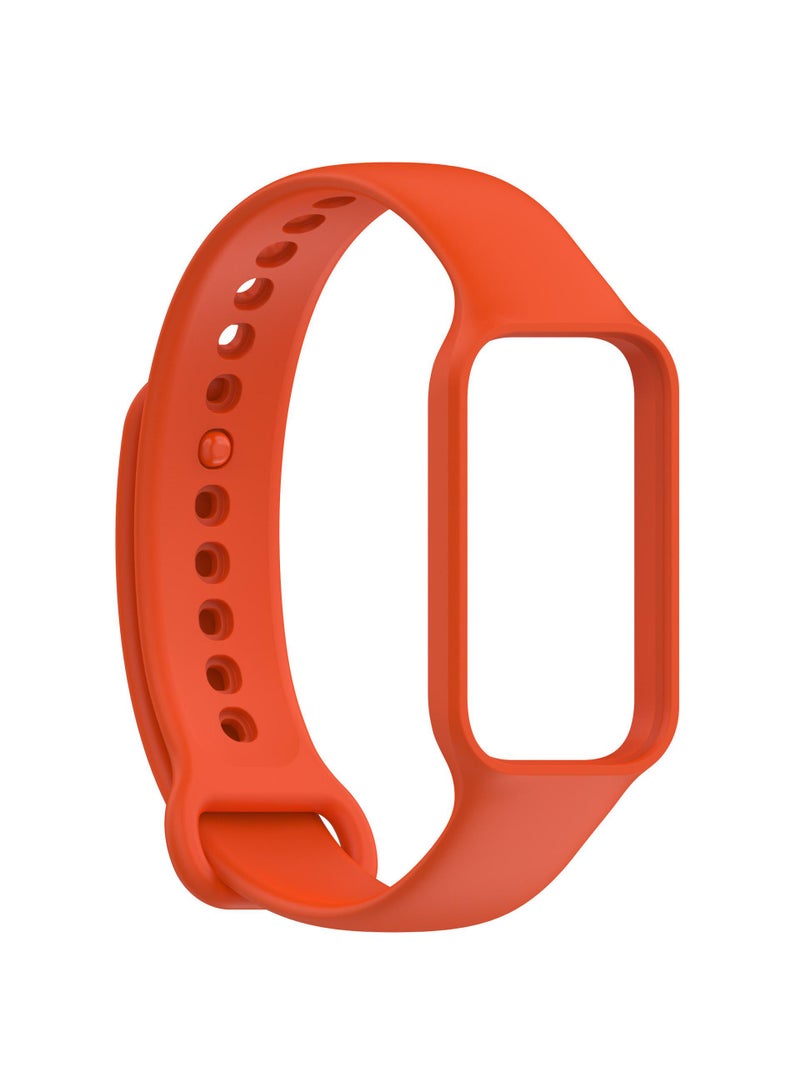 1Pcs Watch band for Redmi smart band 2/xiaomi band 8 active watch strap Orange - Image 1