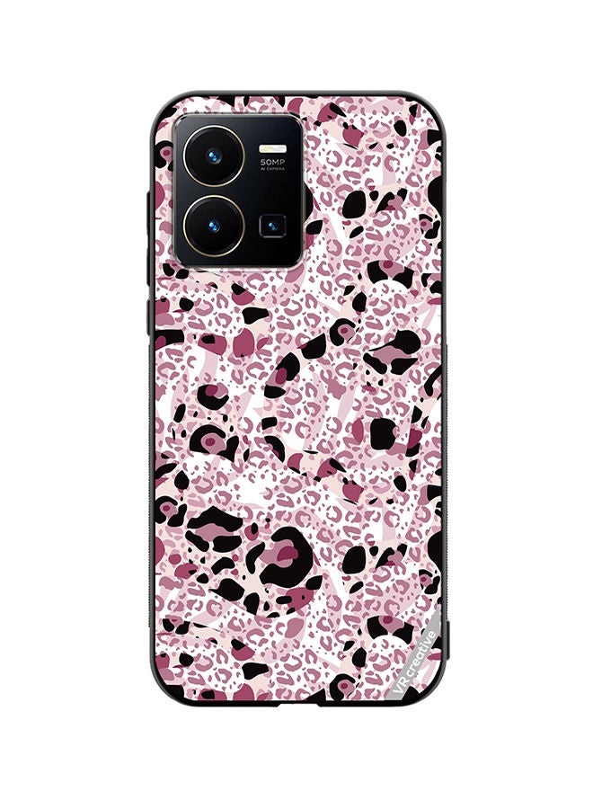 VR CREATIVE Protective Case Cover For Vivo Y35 Soccer Jersey Design2 Design Multicolour 