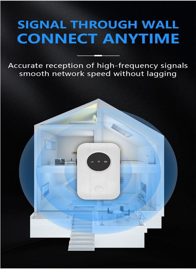 General 4G mobile WiFi router 150Mbps high-speed portable Asian travel USB-powered WiFi modem with SIM card slot, up to 10 devices can be shared  - Image 5