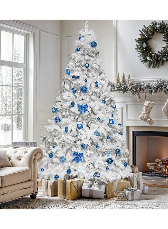 NIBEMINENT Christmas Tree white Christmas Tree Artificial Christmas Pine Tree Holiday Party Decoration for Home - Image 2