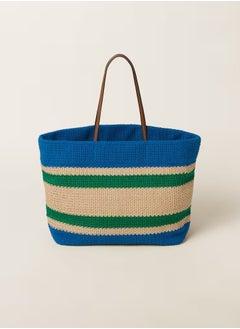 Miu Miu Woven fabric tote bag  - Image 2