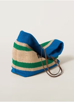 Miu Miu Woven fabric tote bag  - Image 4