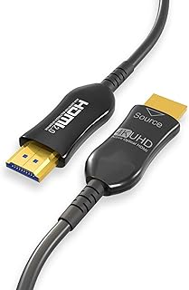 Cablelera 4K UHD CMP HDMI Cable 2.0, Hybrid Active Optical Cable (AOC), 18Gbps Hyper Fast Long Distance Data - Image 1