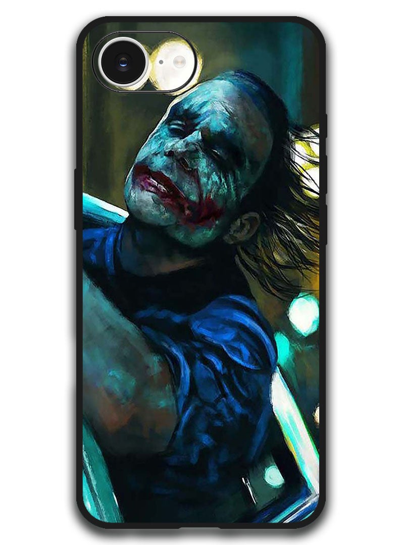 Theodor Case Compatible with Apple iPhone 17e / 16e 6.1 Inch Protection Shockproof Bumper Cover - Joker In Car - Image 1