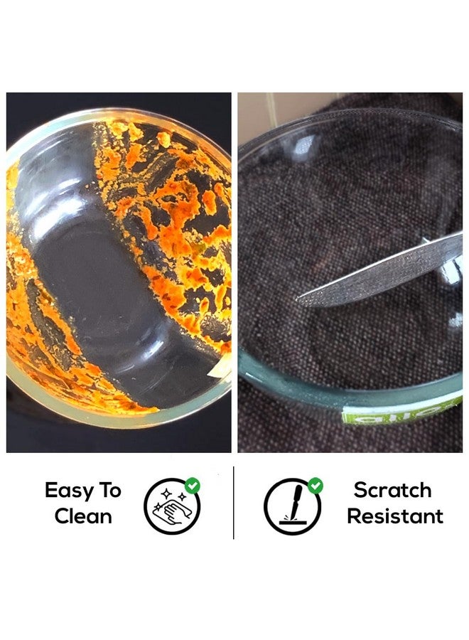 Allo Food Safe Borosilicate Glass Mixing & Serving Bowls for Kitchen, Oven & Microwave Safe Bowls, Dishwasher and Freezer Safe Bowl, 2100ML, Transparent - Image 4