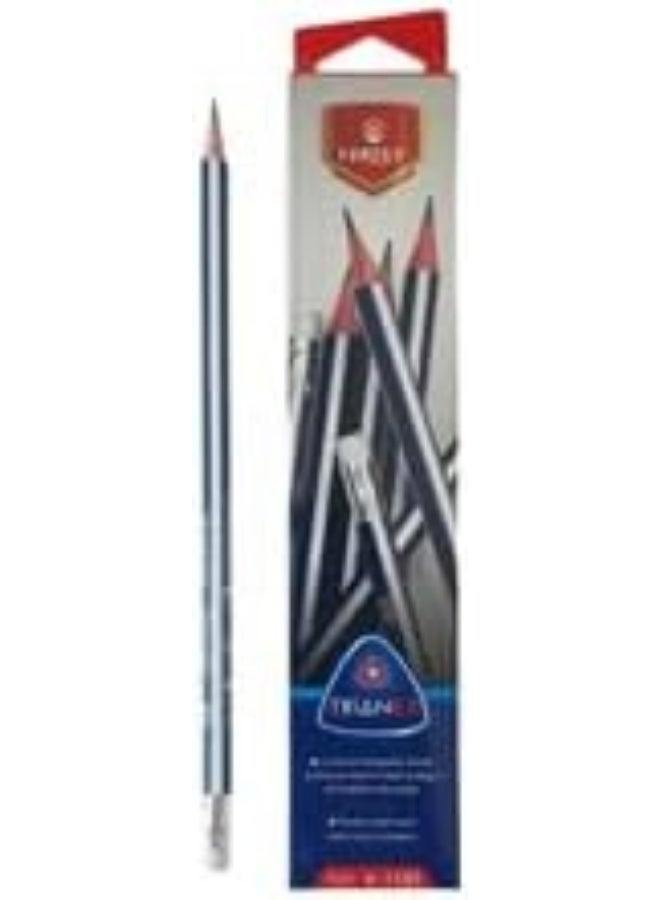 Vertex HP Pencil Set With Eraser Tip 10 pcs - Multi Color