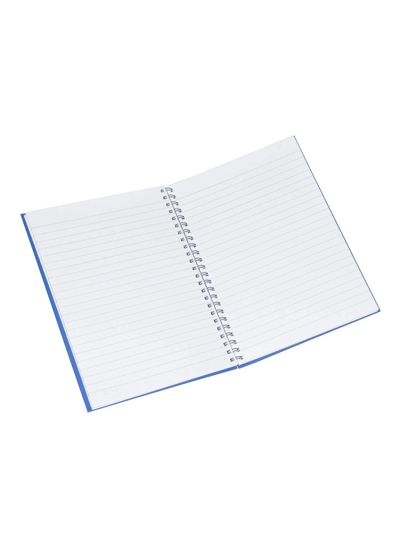 FIS Manuscript Books 8 mm Single Ruled With Spiral, (Pack of 5 Pcs x 96 Sheets) 2 Quire, Size - FSMNA52QSB - Image 3