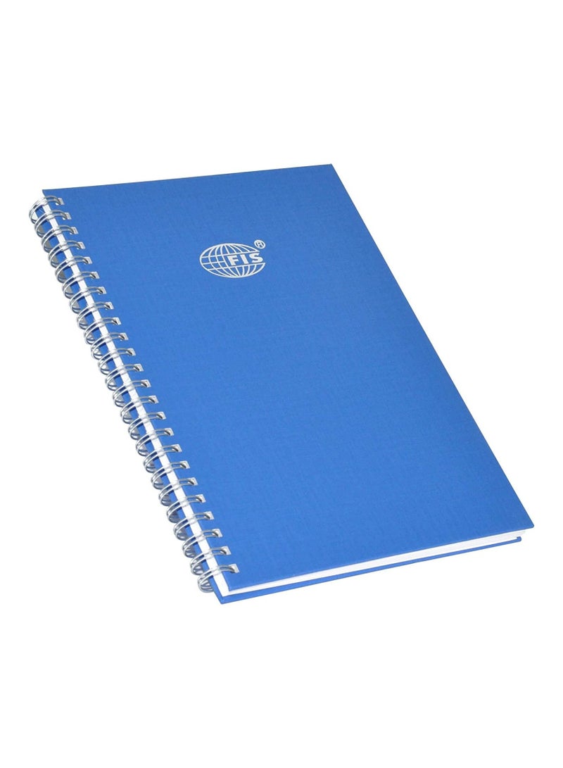 FIS Manuscript Books 8 mm Single Ruled With Spiral, (Pack of 5 Pcs x 96 Sheets) 2 Quire, Size - FSMNA52QSB - Image 2