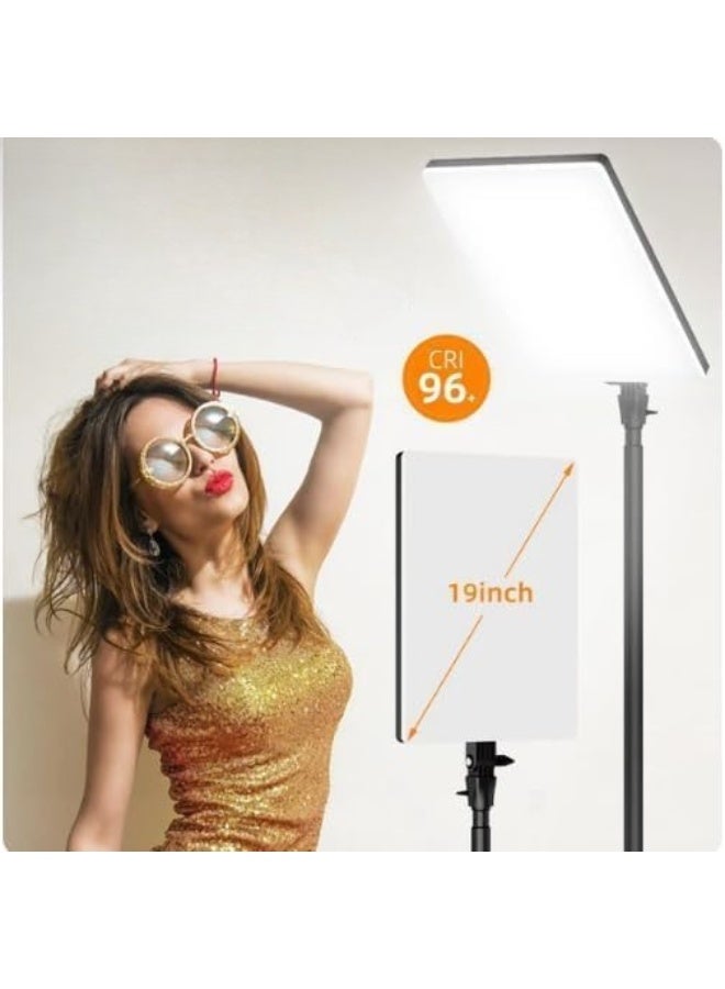 Live-P19 LED Zooming Light for Photography & Makeup – 3 Light Modes, 2 Remote Controls, Metal Holders & Carry Bag - Image 3