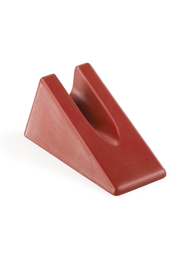 OPTP Mobilization Wedge - Compact and Comfortable Wedge for Spine and Extremity Mobilizations - 1” Molded Groove and Non-Slip Rubber Design - Image 1