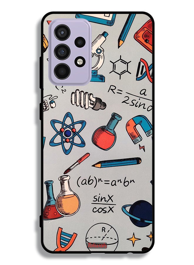 Tolwak غطاء حماية لجهاز سامسونج جالاكسي A52 5G مع علامات علمية - Image 1