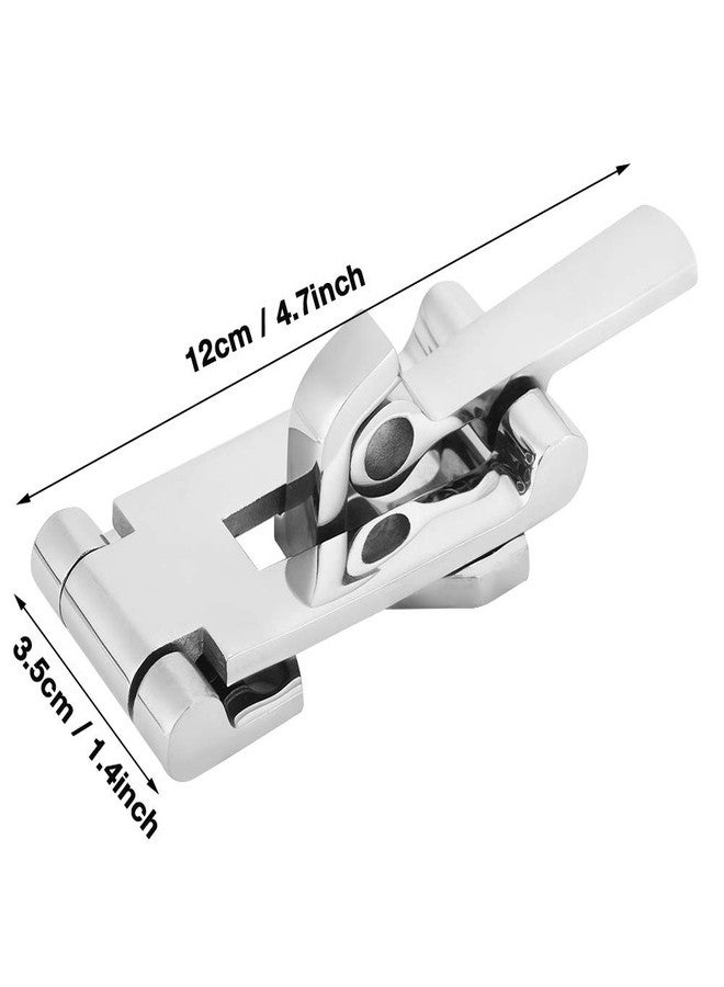 Aramox Boat Buckle Set, 316 Stainless Steel Anti-Rattle Locking Hatch Clamp 120MM - Image 4