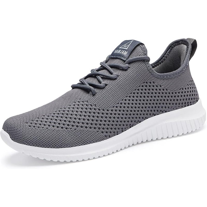 VAMJAM Men's Running Shoes Ultra Lightweight Breathable Walking Shoes Non Slip Athletic Fashion Sneakers Mesh Workout Casual Sports Shoes - Image 1